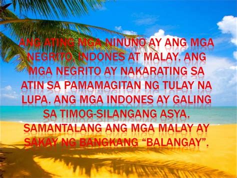 Pinagbigyan ni Ganda Ang Ating Ninuno .